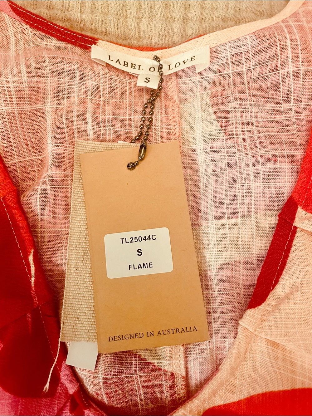 NWT Anthropologie + Label of Love Linen Blend Swing Mini Dress. Small. Pockets! - Picture 7 of 7